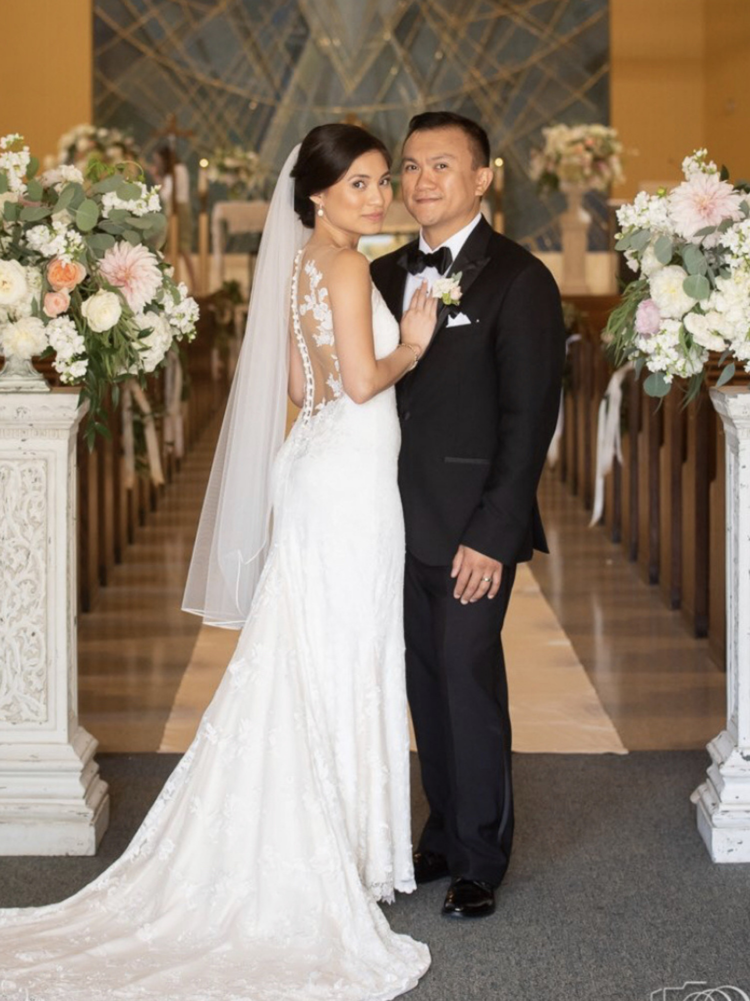 Beautiful Asian Bride and Groom Hair and Makeup by Make Me Fab Saratoga Springs NY